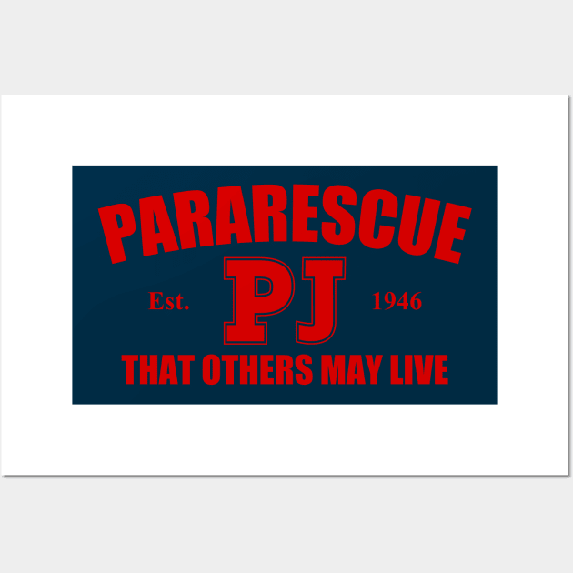 PJ Pararescue Wall Art by TCP